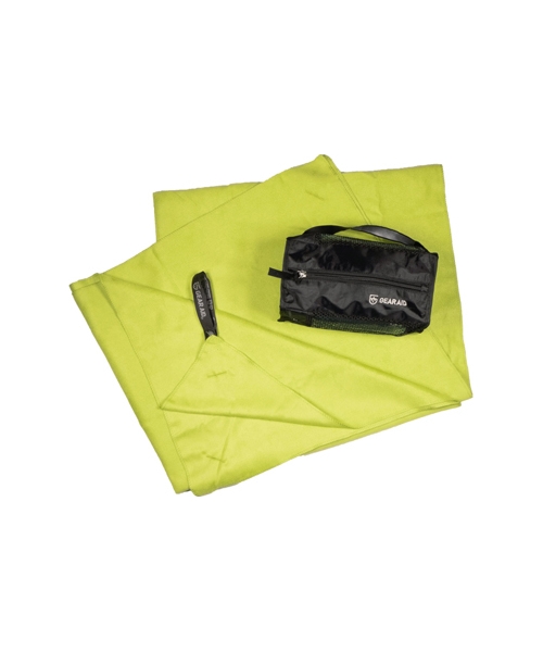 Towels Gear Aid: Rankšluostis GearAid Microfiber 50x100cm, žalias