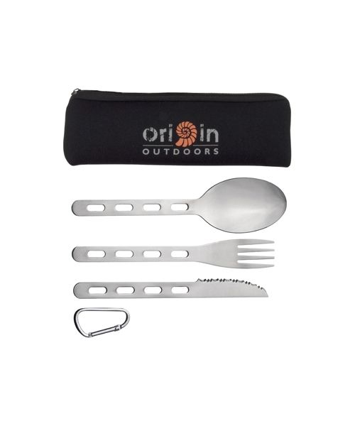 Cutlery Origin Outdoors: Įrankių rinkinys Origin Outdoors Biwak Backcountry