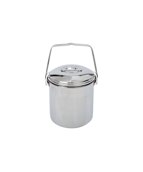 Nõud BasicNature: Puodas BasicNature Billy Can Stainless Steel 1.4L