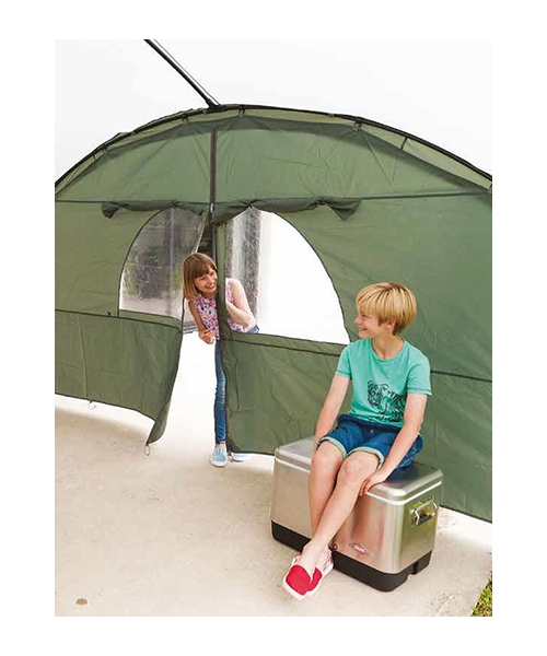 Tents Coleman: Shelter Coleman Event Shelter Pro Acc Sunwall With Door, Green, 3.65m