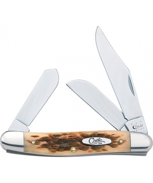 Multifunction Tools and Knives W.R. Case & Sons Cutlery Co.: Kišeninis peiliukas Case SS Stockman, gintaro spalvos