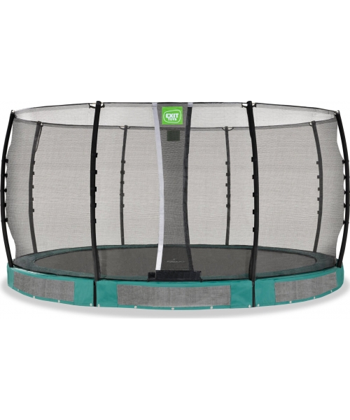 Trampoline Sets Exit: EXIT Allure Classic ground trampoline ø427cm - green