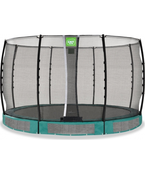 Batuudikomplektid Exit: EXIT Allure Classic ground trampoline ø366cm - green