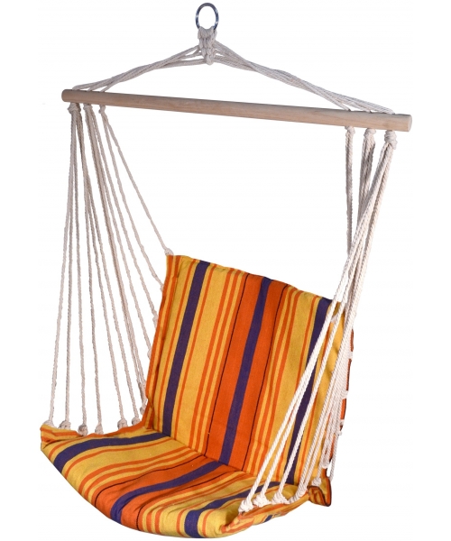 Hammocks Cattara: Hamakas-kėdė Cattara – raudona-oranžinė 95 x 50 cm
