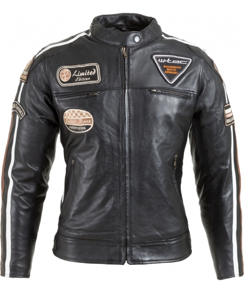Women's Leather Motorcycle Jackets W-TEC: Women's Leather Motorcycle Jacket W-TEC Sheawen Lady