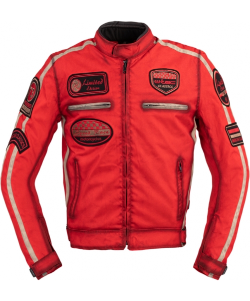 W-TEC: Men’s Textile Jacket W-TEC Patriot Red