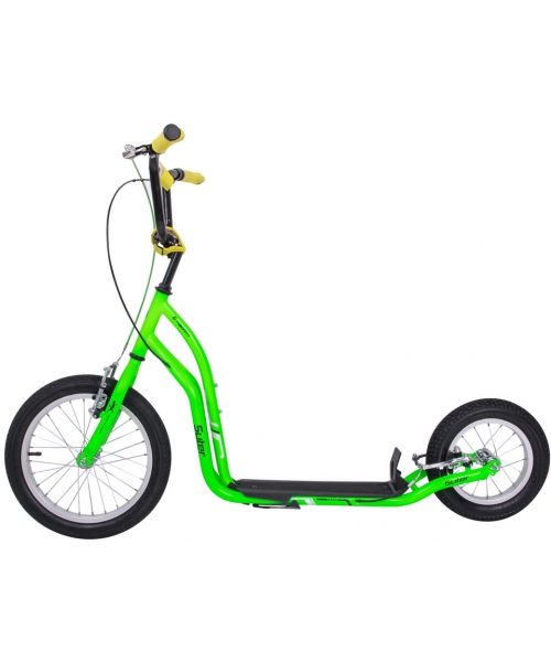 City Scooters inSPORTline: Paspirtukas su pripučiamais ratais inSPORTline Suter SE (iki 100kg) - Green
