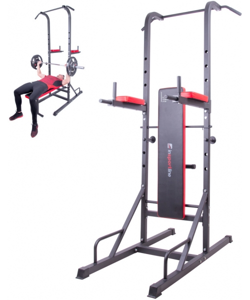 Cross Bars with Parallels inSPORTline: Multi-Purpose Dip Station inSPORTline Power Tower X150