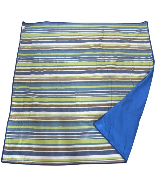 Camping Accessories Cattara: Picnic Blanket Cattara Spring - Blue/Sriped 150x150cm