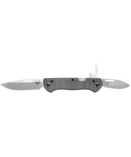 Hunting and Survival Knives Benchmade: Peilis Benchmade 317 WEEKENDER, Slipjoint, Cool Gray G10