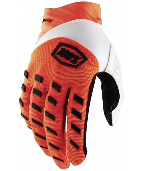 Meeste motokross-kindad 100%: Motocross Gloves 100% Airmatic Orange