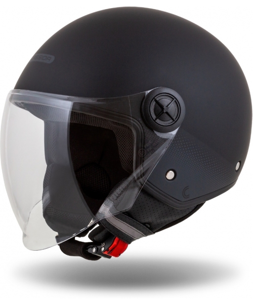 Scooter Helmets Cassida: Motorcycle Helmet Cassida Handy Matte Black/Gray
