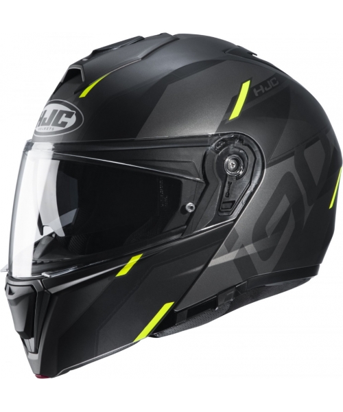 Modular Helmets HJC: Flip-Up Motorcycle Helmet HJC i90 Aventa MC4HSF P/J