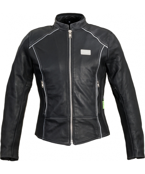 Women's Leather Motorcycle Jackets W-TEC: Women’s Leather Motorcycle Jacket W-TEC Hagora