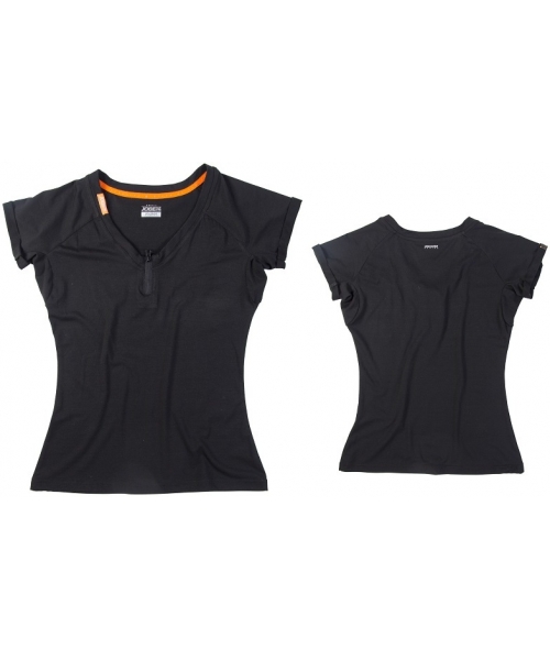 Women's Paddleboard Shirts Jobe: Women’s T-Shirt Jobe Discover Nero Black