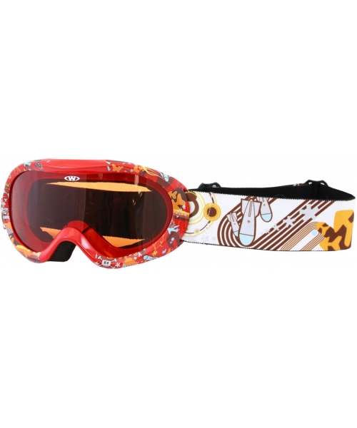 Ski and Snowboard Goggles Worker: Vaikiški slidinėjimo akiniai Worker Doyle Black UV S2