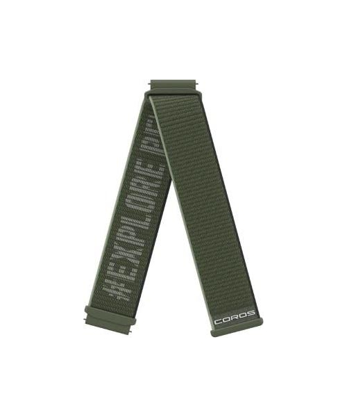 Running Watches : COROS 22mm nylon strap - Green