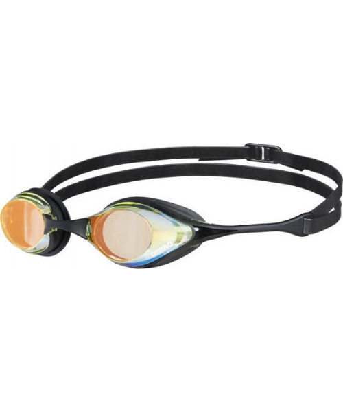 Diving Goggles & Masks Arena: Veidrodiniai plaukimo akiniai Arena Cobra Swipe, geltoni-juodi