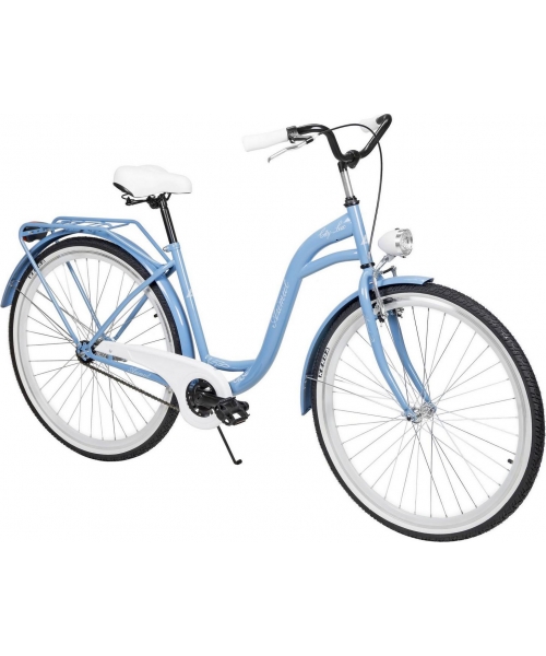 City Bikes : Dviratis AZIMUT City Lux 28" 2023 light blue-white