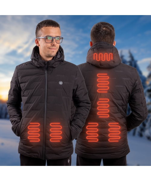 Heated Jackets W-TEC: Men’s Heated Jacket W-TEC HEATborg