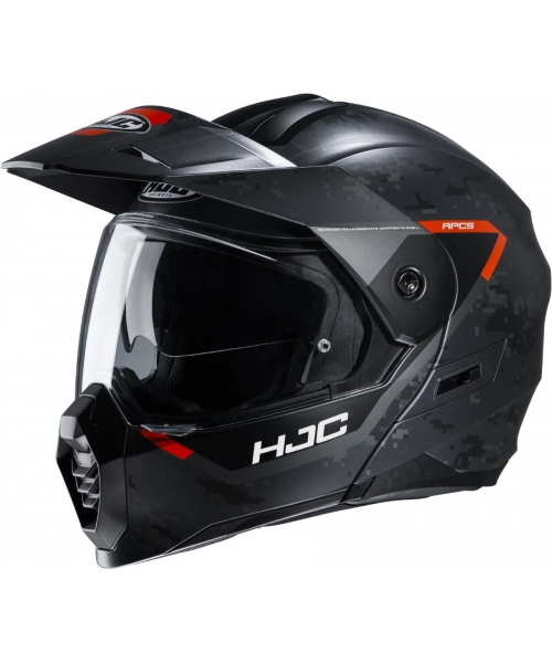 Modular Helmets HJC: Flip-Up Motorcycle Helmet HJC C80 Bult MC7SF