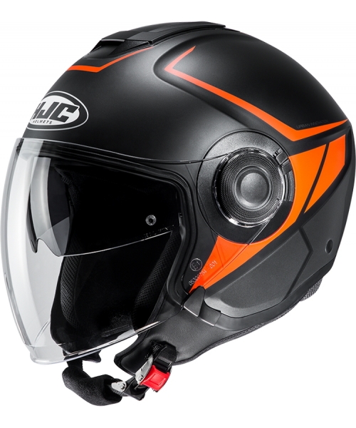 Open Face Helmets HJC: Motociklininko šalmas HJC i40 Camet MC7SF
