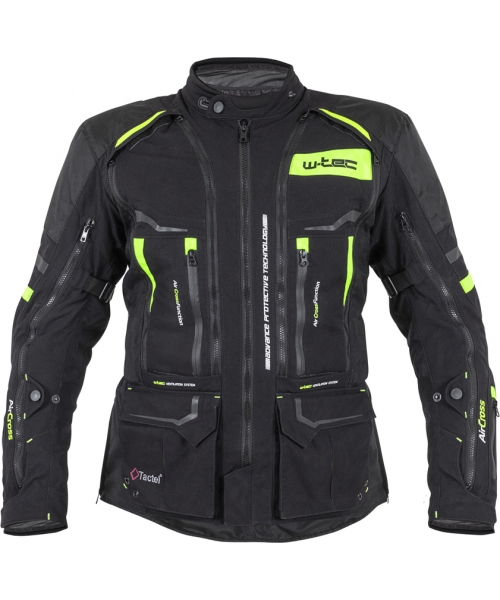 Men's Long Textile Jackets W-TEC: Motorcycle Jacket W-TEC Aircross