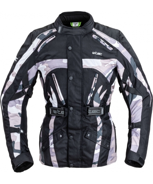 Men's Long Textile Jackets W-TEC: Men’s Motorcycle Jacket W-TEC Troopa