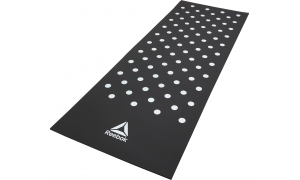 Training Mats Reebok fitness: Treniruočių kilimėlis Reebok Spots 7 mm, juodas