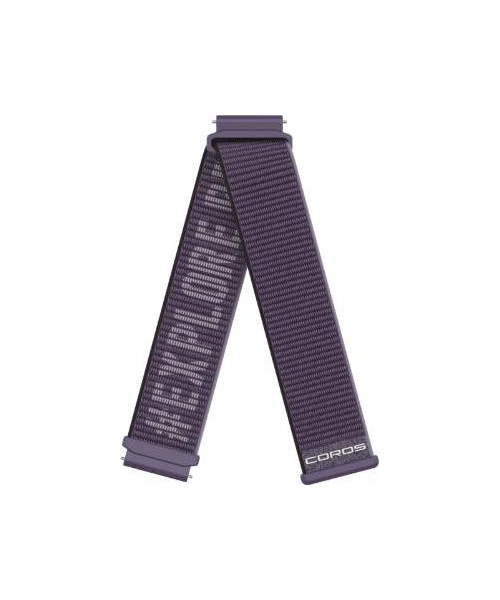 Running Watches : COROS 20mm Nylon Band - Purple