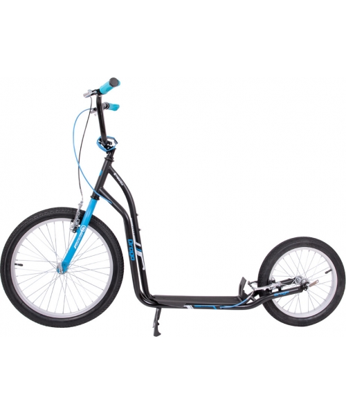Kick Scooters for Adults - with Inflatable Wheels inSPORTline: Kick Scooter inSPORTline Drogo SE Black-Blue