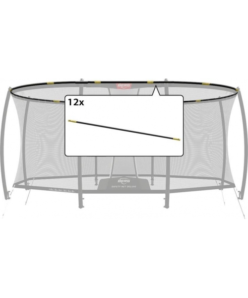 Trampoline Safety Nets BERG: Tent Tubes Set BERG 470 (.01 Version) for Grand Safety Net Deluxe