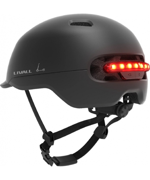 Gloves & Helmets & Accessories Livall: Išmanusis šalmas Livall C20, dydis L, juodas