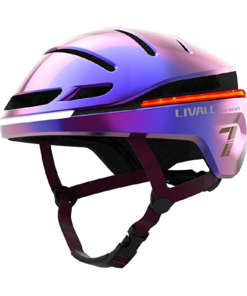 Gloves & Helmets & Accessories Livall: Išmanusis šalmas Livall EVO21, dydis M, violetinis