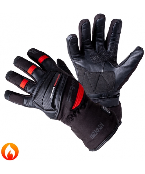 Heated Gloves W-TEC: Heated Motorcycle/Cycling Gloves W-TEC HEATamo