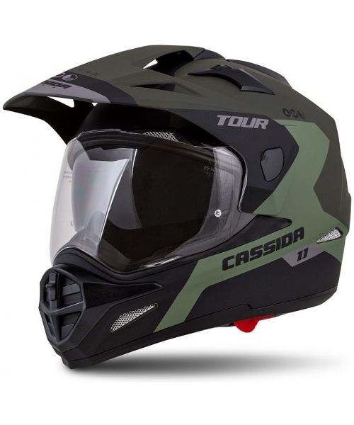 Motocross Helmets Cassida: Motorcycle Helmet Cassida Tour 1.1 Spectre