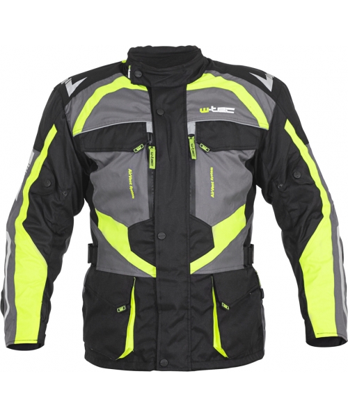Men's Long Textile Jackets W-TEC: Men’s Motorcycle Jacket W-Tec Burdys Evo