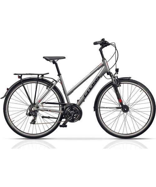 City Bikes : Bicycle Cross Amber Area Trek, 28", Size 17" (44cm), Grey/Black