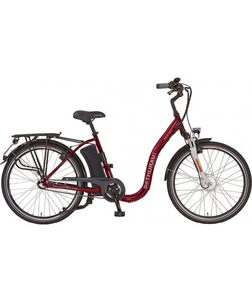 Elektrirattad : Elektriline jalgratas Didi Thurau 26", suurus 18.5" (47cm), 250 vatti, punane