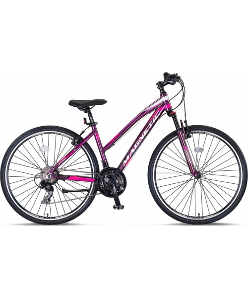 City Bikes : Bicycle Umit Magnetic 28", Size 17" (43cm), Violet/Pink