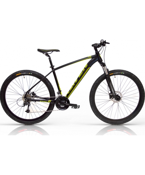 City Bikes : Bicycle Raven Squad 29", Size 21" (53cm), Black/Yellow, 2022