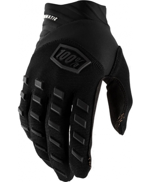 Men's Motorcross Gloves 100%: Motocross Gloves 100% Airmatic Black
