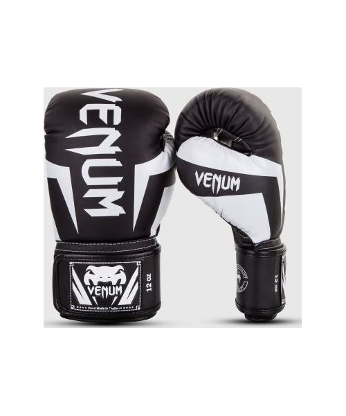 Boxing Gloves Venum: Boxing Gloves Venum Elite - Black/White