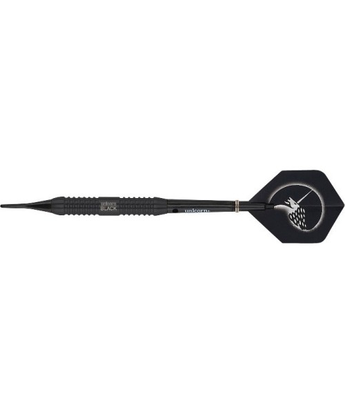 Darts Unicorn: Darts Unicorn Core Plus Black Brass Soft S2 – 3-Pack