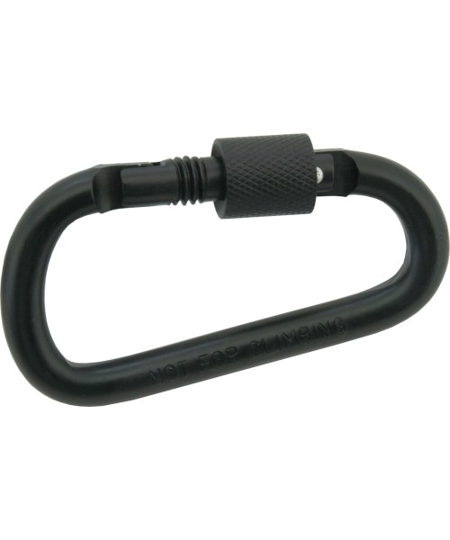 Survival Tools and Kits Cattara: Carabiner Cattara Strong - Black