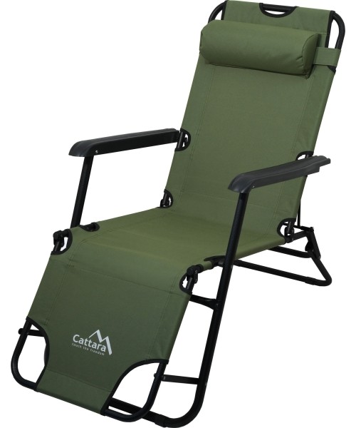 Loungers & Cots Cattara: Stovyklavimo gultas Cattara Comfort – žalias