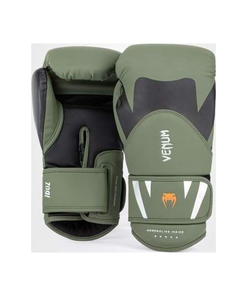 Boxing Gloves Venum: Venum Challenger 4.0 bokso pirštinės - chaki/juoda