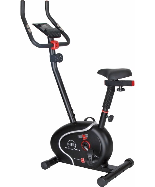 Exercise Bikes Christopeit: Dviratis treniruoklis Christopeit HTR-2, juodas