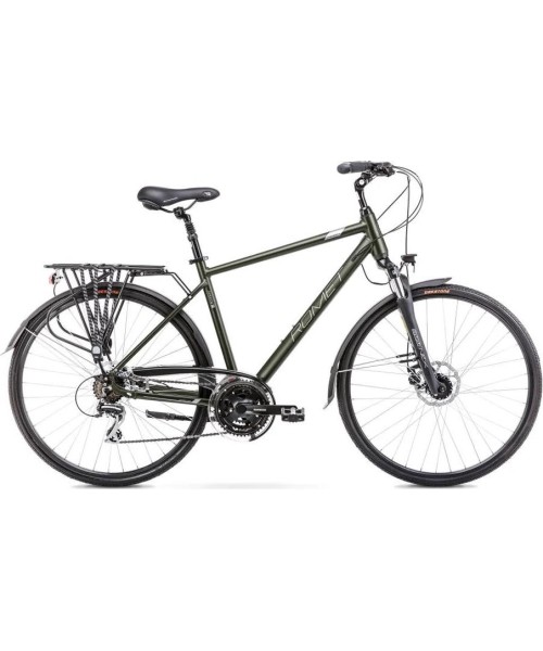 City Bikes Romet: Dviratis Romet Wagant 4 28" 2023 green-graphite