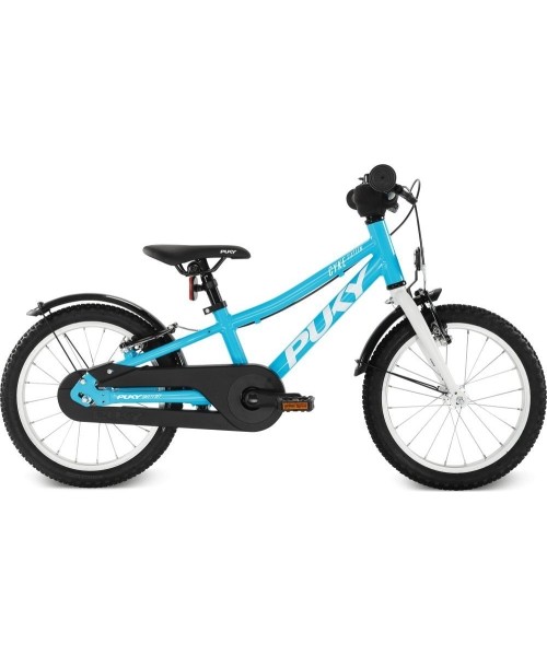 Children's and Junior Bikes PUKY: Dviratis PUKY CYKE 16-1 Alu Freewheel freshblue/white